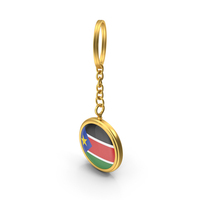 Keychain Flag South Sudan PNG & PSD Images