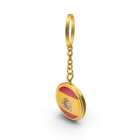 Keychain Flag Spain PNG & PSD Images