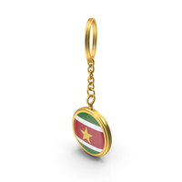 Keychain Flag Suriname PNG & PSD Images