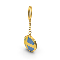 Keychain Flag Sweden PNG & PSD Images