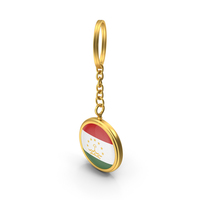 Keychain Flag Tajikistan PNG & PSD Images
