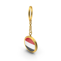 Keychain Flag Yemen PNG & PSD Images