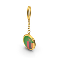 Keychain Flag Zambia PNG & PSD Images