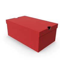 Shoe Box Red PNG & PSD Images