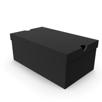 Shoe Box Black PNG & PSD Images