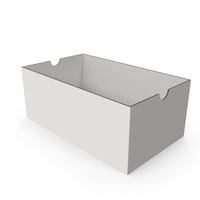 Open Shoe Box White PNG & PSD Images
