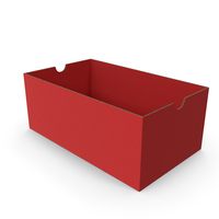 Open Shoe Box Red PNG & PSD Images