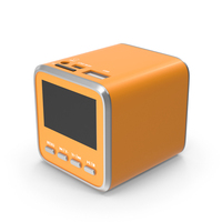 Mp3 Player Orange PNG & PSD Images