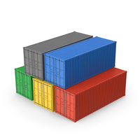 Ship Containers PNG & PSD Images