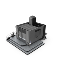 Industrial Gantry CNC Machine PNG & PSD Images