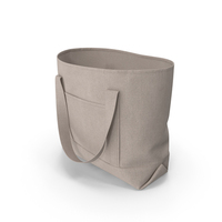 Canvas Tote Bag Open PNG & PSD Images