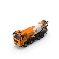 Concrete Pump and Mixer Truck PNG & PSD Images