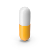 Pill One Vertical Color PNG & PSD Images
