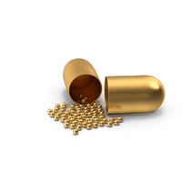 Capsule Pills Open Metal PNG & PSD Images
