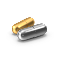 Pills Tablets Two Metal PNG & PSD Images