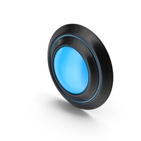 Black And Blue Button PNG & PSD Images