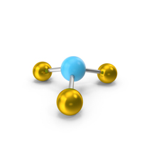 Ammonia Molecule Network Science PNG & PSD Images