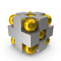 Sphere Box Cube Geometry PNG & PSD Images
