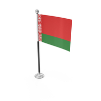 Belarus Desk Small Stand Flag PNG & PSD Images