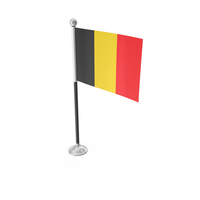 Belgium Desk Small Stand Flag PNG & PSD Images