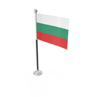 Bulgaria Desk Small Stand Flag PNG & PSD Images