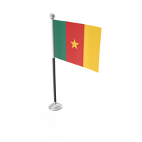 Cameroon Desk Small Stand Flag PNG & PSD Images