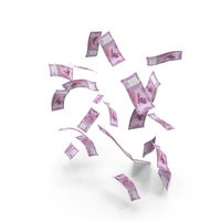 2000 Rupees Notes Few Falling Money PNG & PSD Images