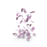 Falling 2000 Rupees Notes PNG & PSD Images