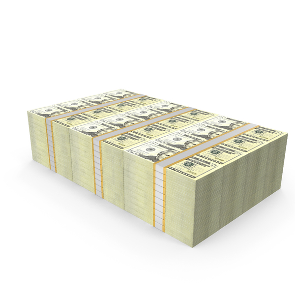 20 US Dollar Money Lot PNG & PSD Images
