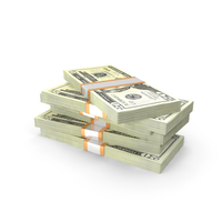 20 US Dollar Note Currency Block PNG & PSD Images