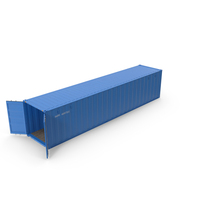 Intermodal Shipping Container 40-foot-long Open PNG & PSD Images