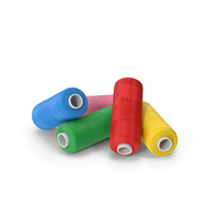 Colored Sewing Threads PNG & PSD Images