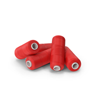 Red Sewing Threads PNG & PSD Images