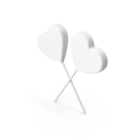 Candy lollipop Heart Cross Clay PNG & PSD Images
