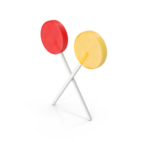 Candy Lollipop Cylinder Cross Color PNG & PSD Images