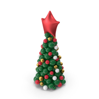 Balloon Christmas Tree PNG & PSD Images