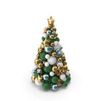 Balloon Christmas Tree PNG & PSD Images