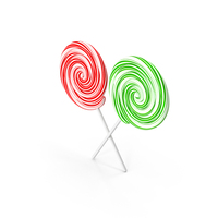 Candy Lollipop Spiral Cross PNG & PSD Images