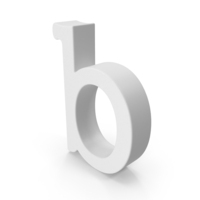 Lowercase Letter B PNG & PSD Images