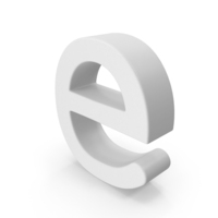 Lowercase Letter E PNG & PSD Images