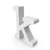 Lowercase Letter K PNG & PSD Images