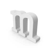 Lowercase Letter M PNG & PSD Images