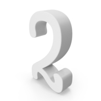 Number 2 PNG & PSD Images