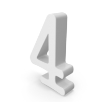 Number 4 PNG & PSD Images