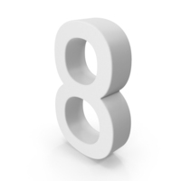 Number 8 PNG & PSD Images