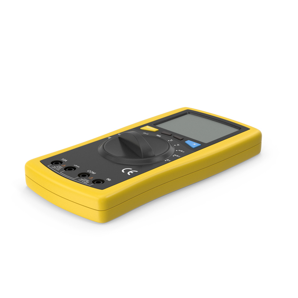 Yellow Digital Multimeter PNG & PSD Images