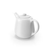 White Teapot PNG & PSD Images
