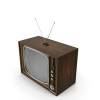 Vintage Analogue TV PNG & PSD Images
