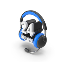 24 Hours Service PNG & PSD Images