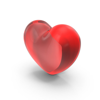 Heart Glass Red PNG & PSD Images